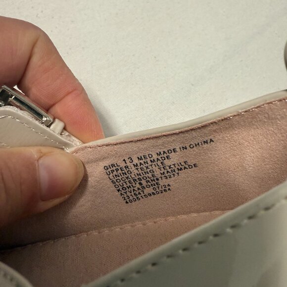 Sonoma Goods For Life Ayvaa Girls Mary Jane Shoes Size 13 - Picture 4 of 5